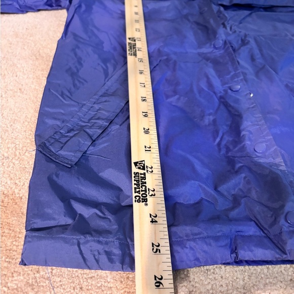 Eddie Bauer Purple And Teal Rain Coat size M - Picture 5 of 5